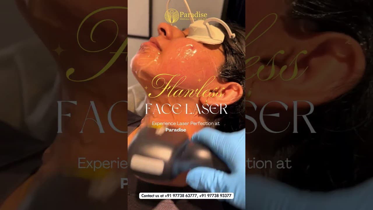 Face Laser Hair Removal ✨ Flawless Skin in Minutes | Paradise Wellness Delhi — video thumbnail