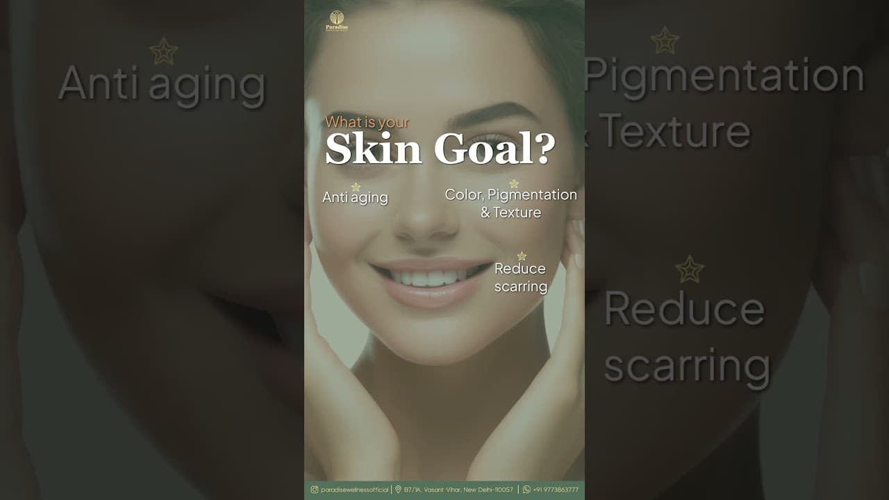 What are your skin goals?Share them with us in the comments below! 🌟 — video thumbnail
