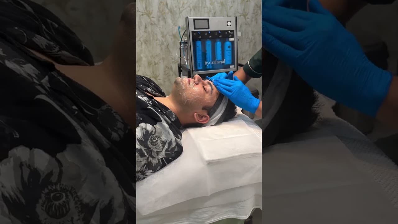 Glow Facial That Had @arey_arindam LIT ✨| Real Skin, Real Vibes at Paradise Wellness 💆‍♂️💜 — video thumbnail