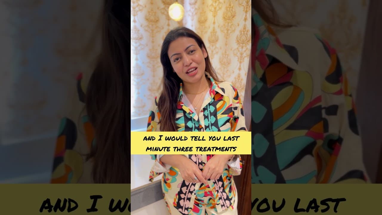 Last-Minute Bridal Skin Prep: Hydrafacial, Laser Toning & Glow facial for a Wedding Glow at Paradise — video thumbnail