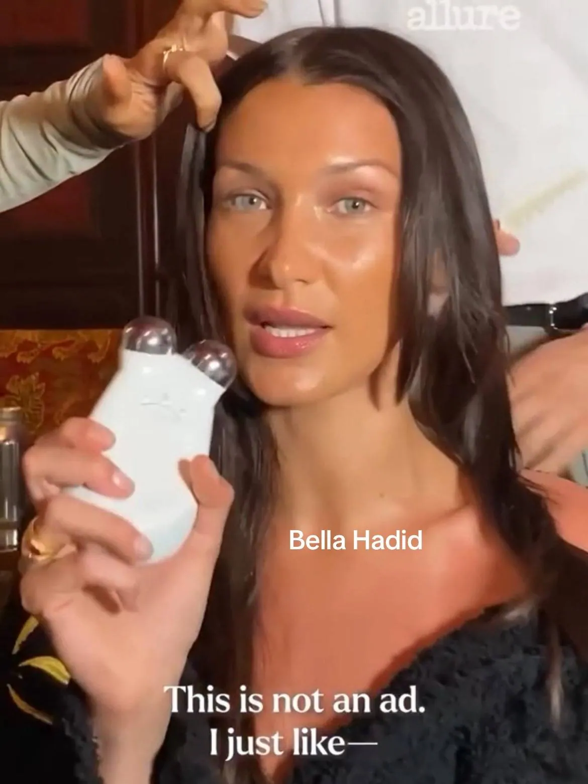 bella hadid nuface