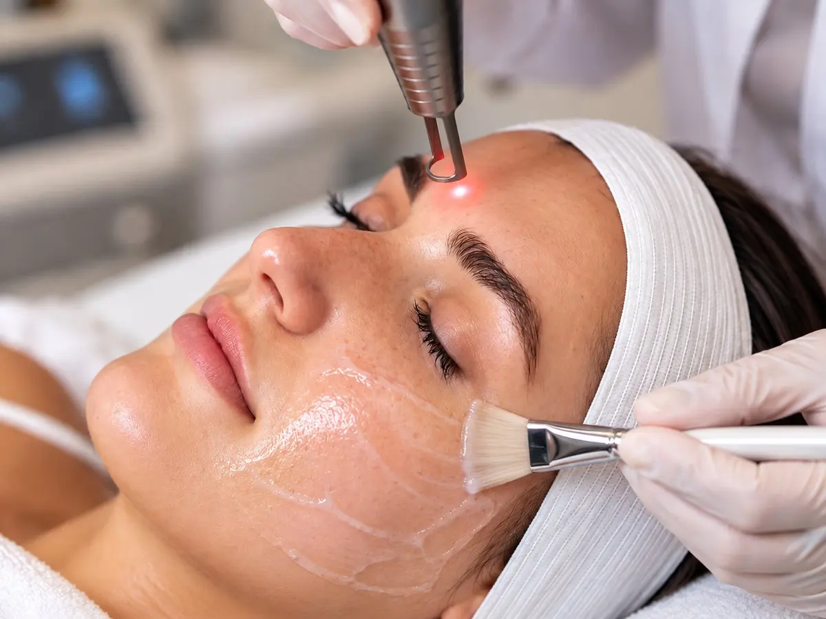 Face Laser Toning + Peel at Paradise Wellness