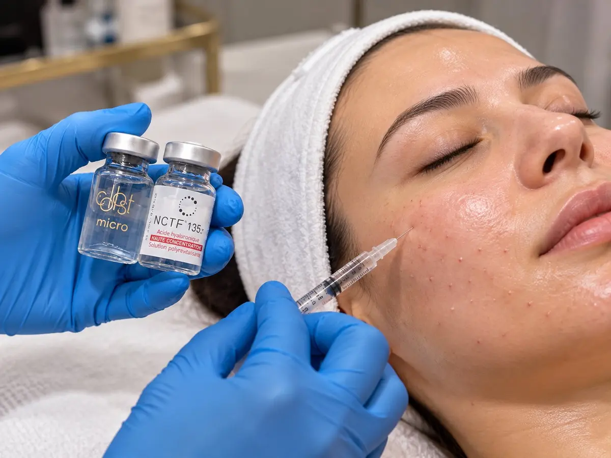 NCTF Mesotherapy for dull, dehydrated skin at Paradise Wellness