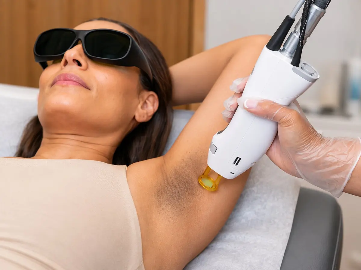 Under Arms Laser Toning at Paradise Wellness