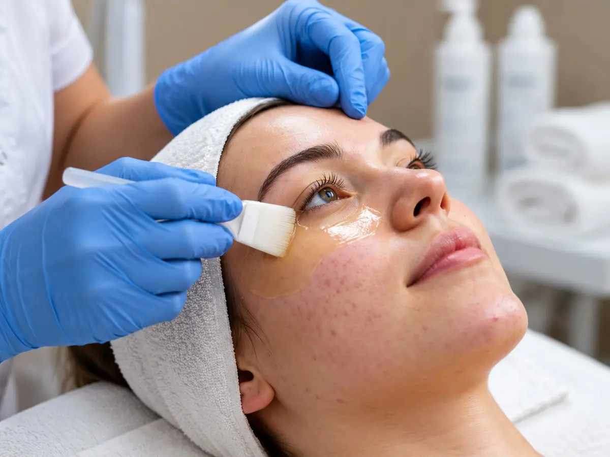Under Eye Peel at Paradise Wellness