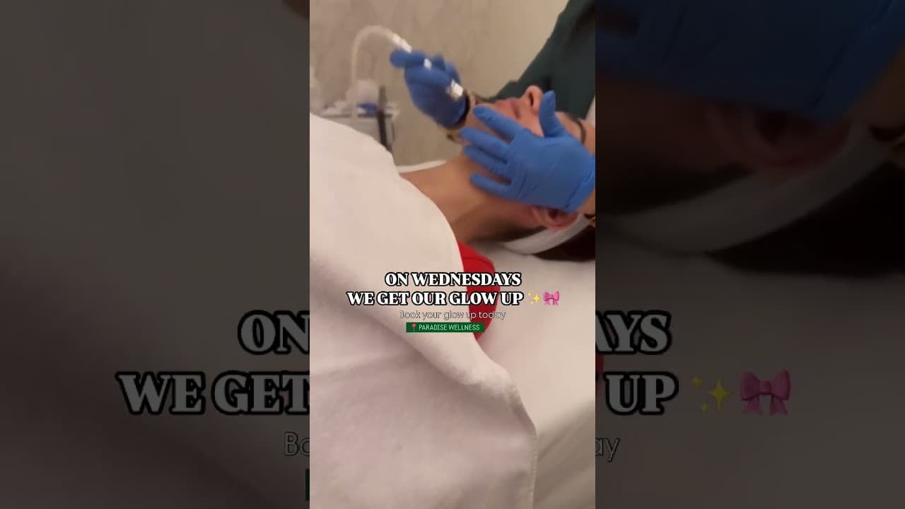 Midweek Glow Up! Get Radiant Skin with Our Glow Up Facial at Paradise Wellness #skincare #glowing — video thumbnail
