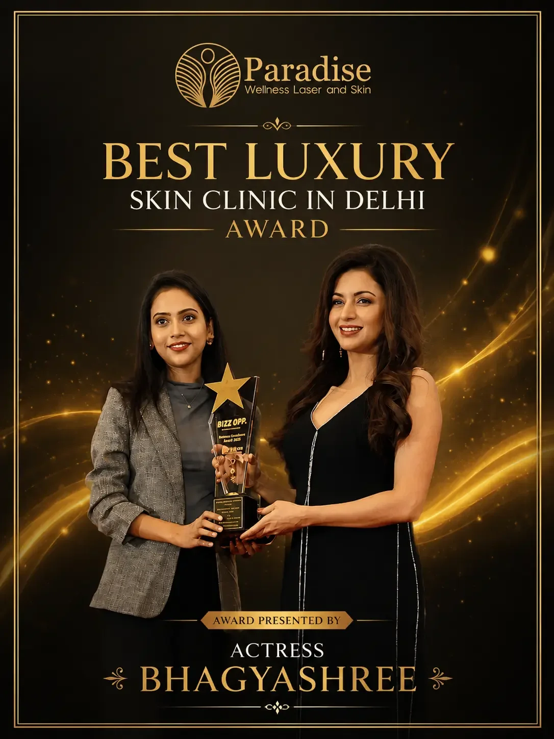 Best Luxury Skin Clinic in Delhi — Bhagyashree (Actress)