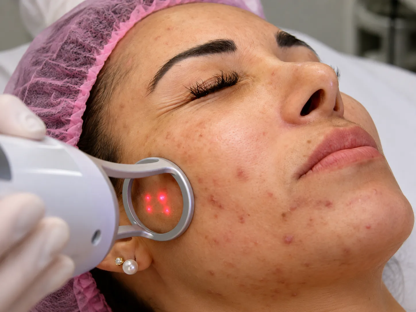 Acne laser treatment for acne-prone skin at Paradise Wellness in Delhi