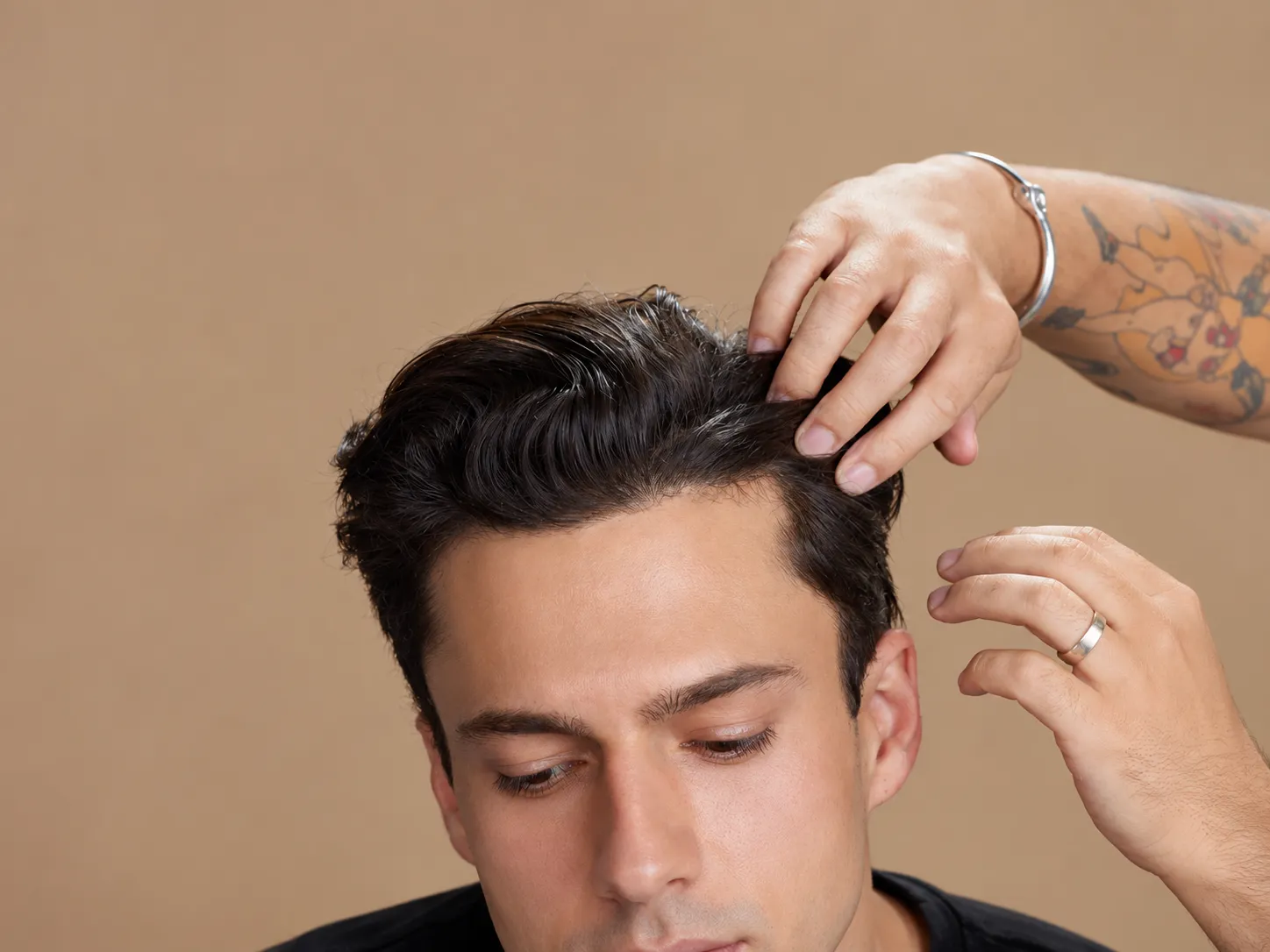 Non-surgical hair patch solution for a natural-looking hairline and fuller hair