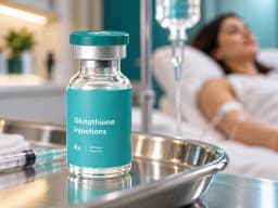 Glutathione IV Drip treatment at Paradise Wellness