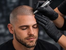 Scalp Micropigmentation treatment at Paradise Wellness