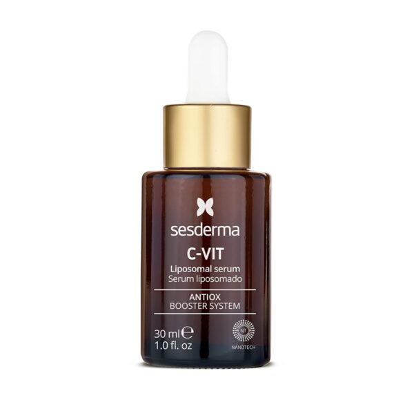 Open bottle apply Sesderma C-Vit