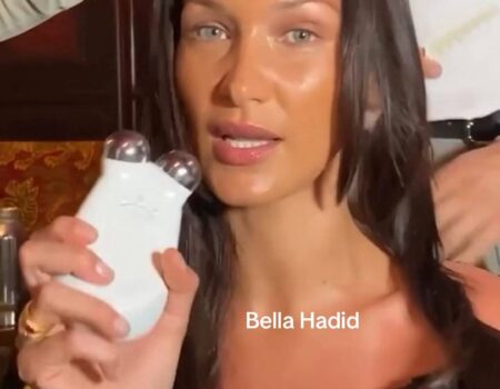 bella hadid nuface