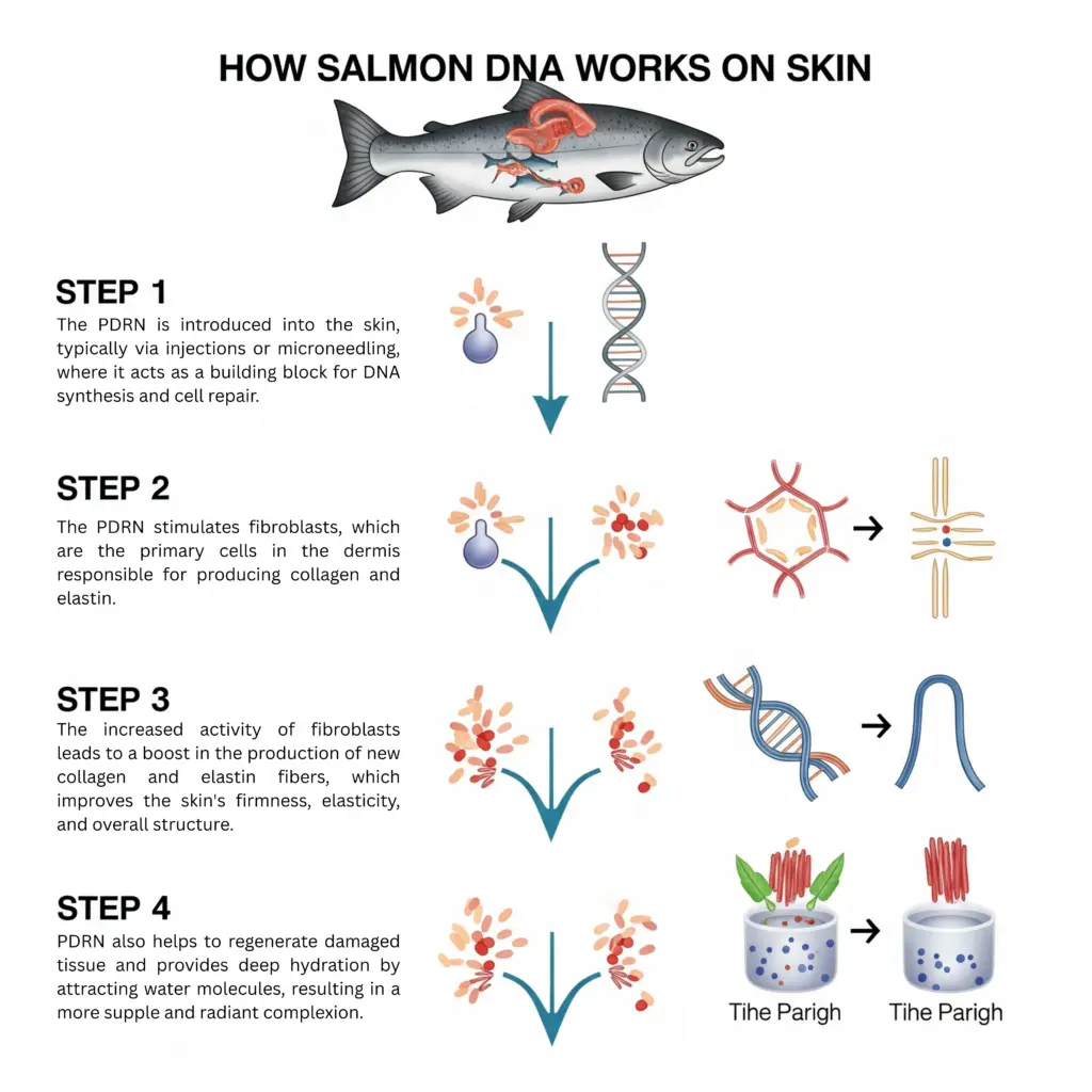 How Salmon DNA Works on Skin