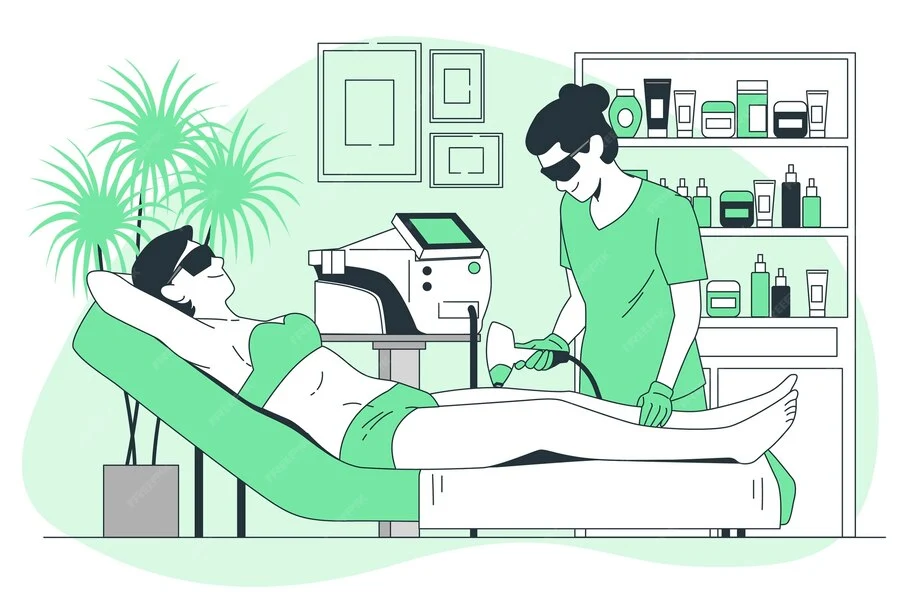 Laser Hair Removal in 2025 treatment results at Paradise Wellness