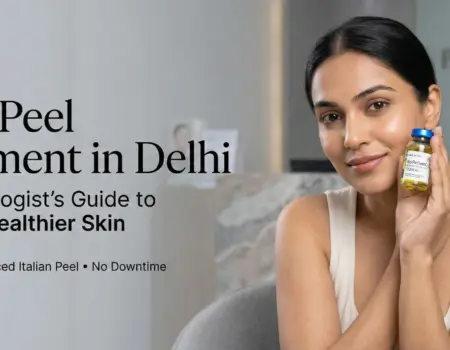 BioRePeel face treatment done by expert dermatologist in Delhi