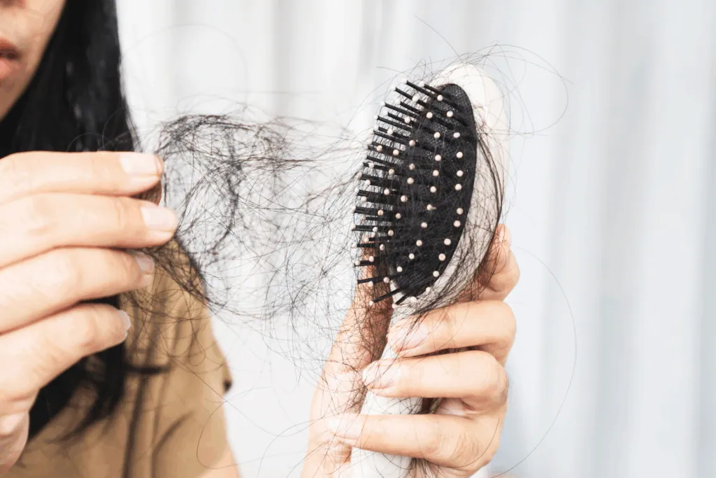 monsoon hair fall problem 