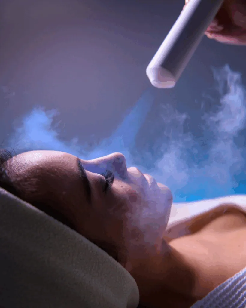 cryo facial skincare trends 2025