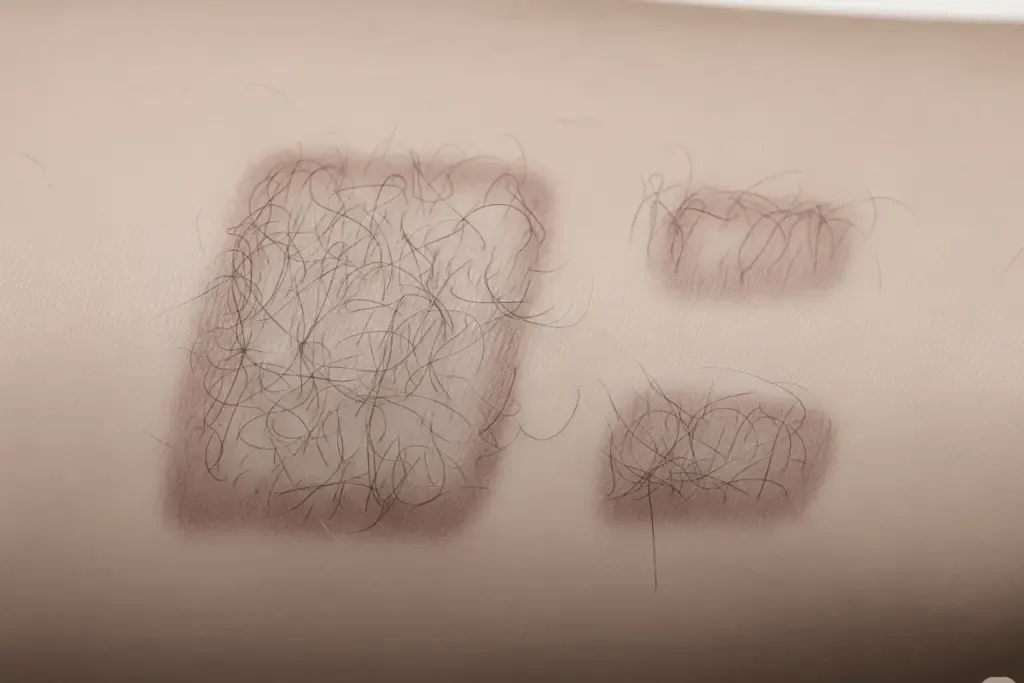 Not Completing the Full Course of laser hair removal Sessions