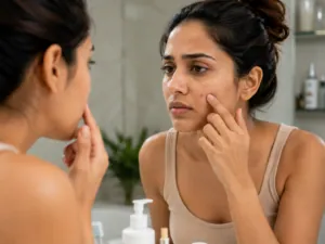 Picking popping pimples skincare mistake